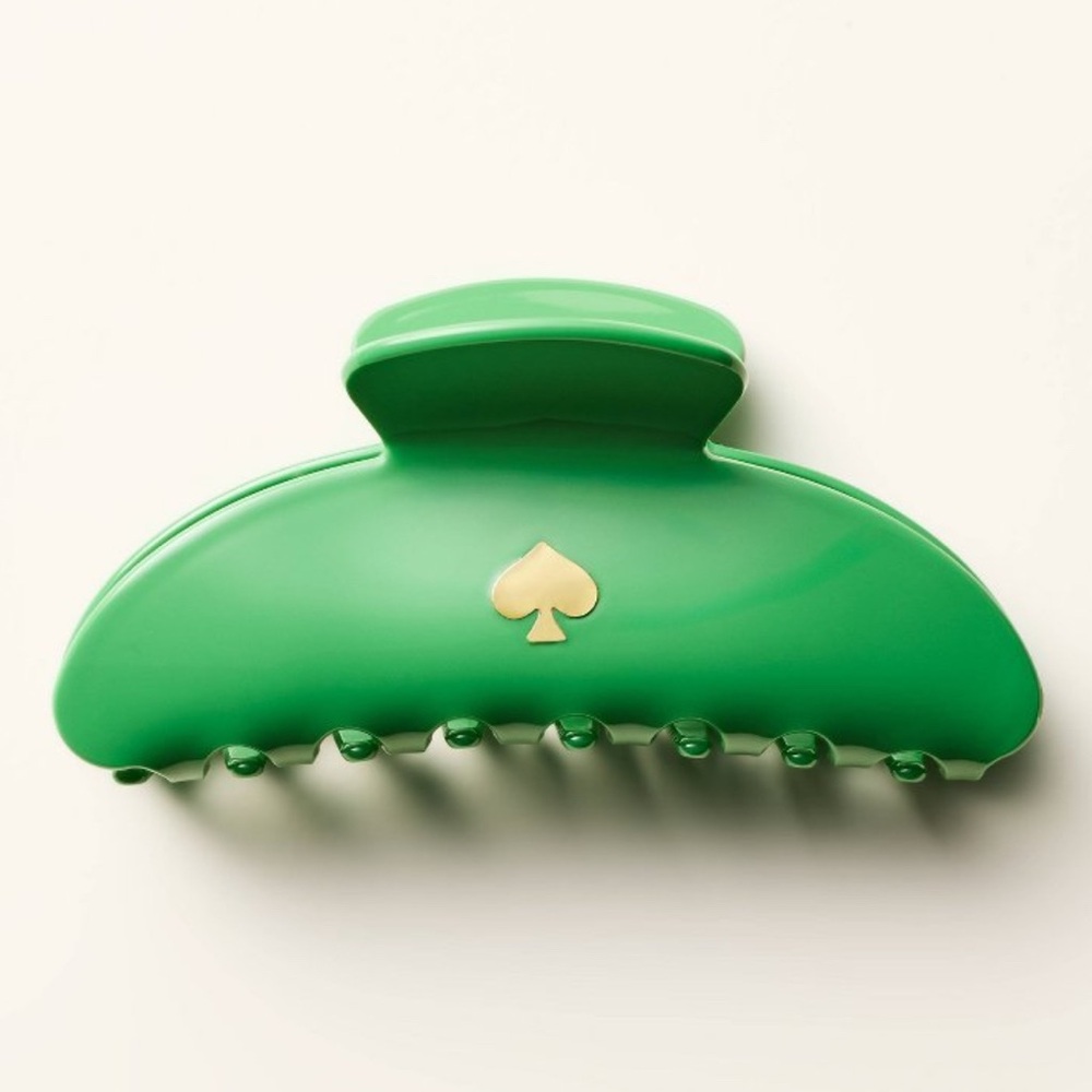 Kate Spade x Target Green Hair Claw Clip NWT